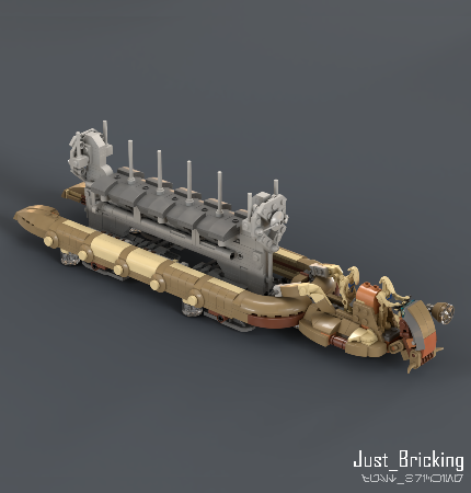 LEGO MOC Platoon Attack Craft - Droideka Rack by just_bricking