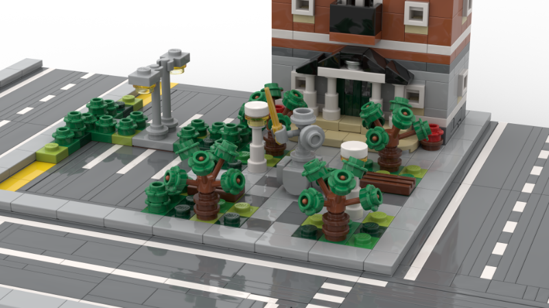 LEGO IDEAS - A Microscale City in Modules