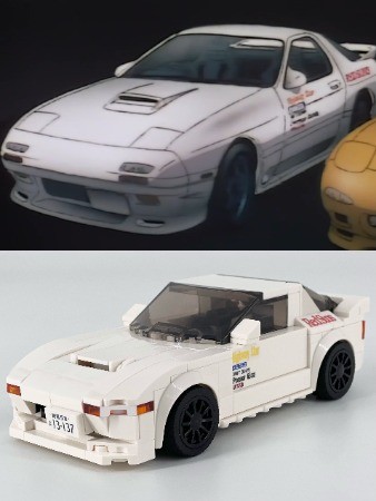 LEGO MOC-199453 Mazda RX-7 FC3S by banka | Rebrickable - Build with LEGO