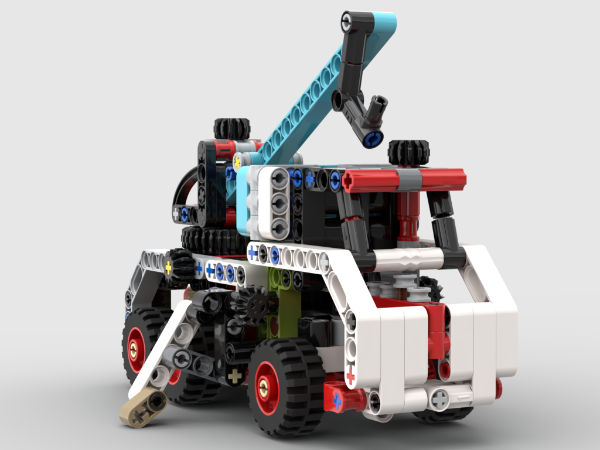 LEGO MOC-168676 Mobile Crane by Raptor9889 | Rebrickable - Build with LEGO