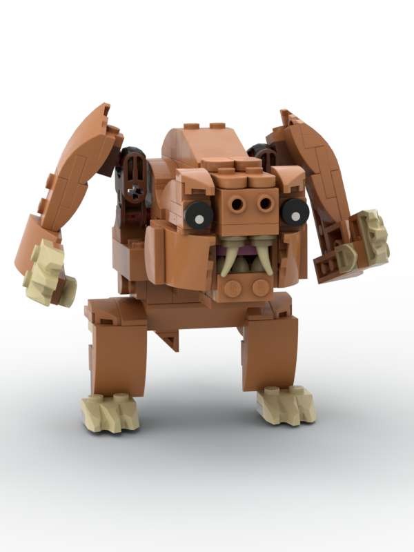 LEGO MOC-236746 Rancor - 31166 Alternate build by PijusM | Rebrickable ...