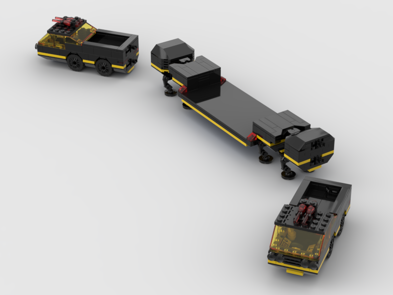 LEGO MOC-255763 Blacktron Heavy Cargo Platform by MarcusStarkiller ...