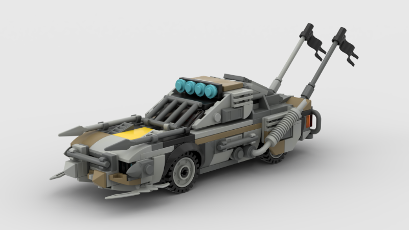 Lego zombie car on sale