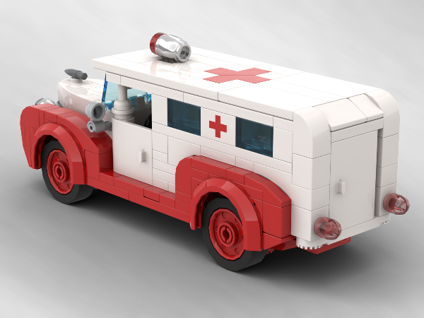 LEGO MOC Vintage Fire Engine by Dongeraldo