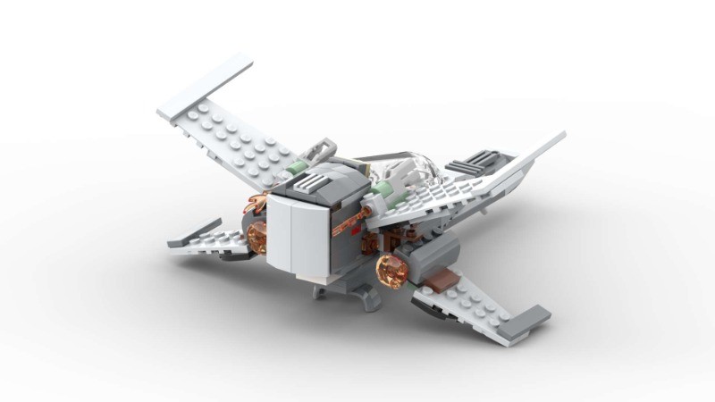 LEGO MOC 77012 Rebuild - X-wing 'STAR WARS' by rodde | Rebrickable ...