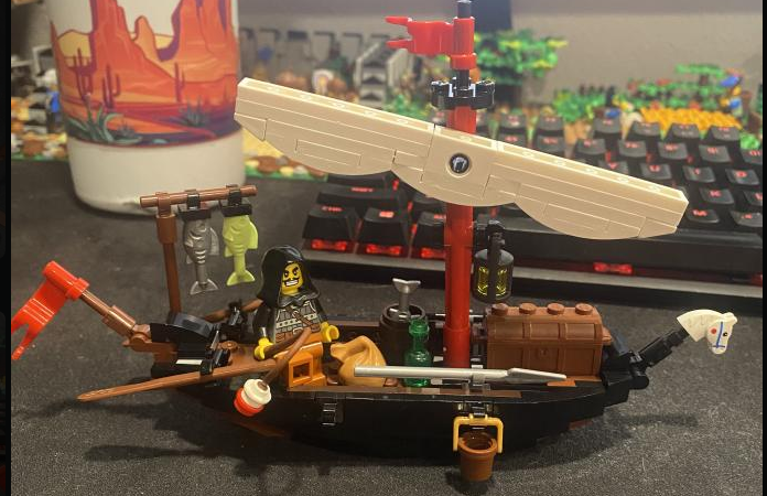 LEGO MOC Little Fishing Boat - Lego Pirates/Castle Moc by