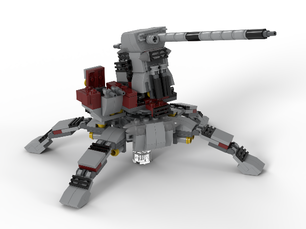 LEGO MOC-170573 AV-7 Anti-Vehicle Canon (4x 75345 Battle pack) by