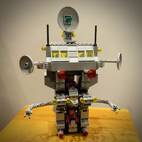LEGO MOC-151129 Classic Space Reimagined: Robot Command Centre (6951 ...
