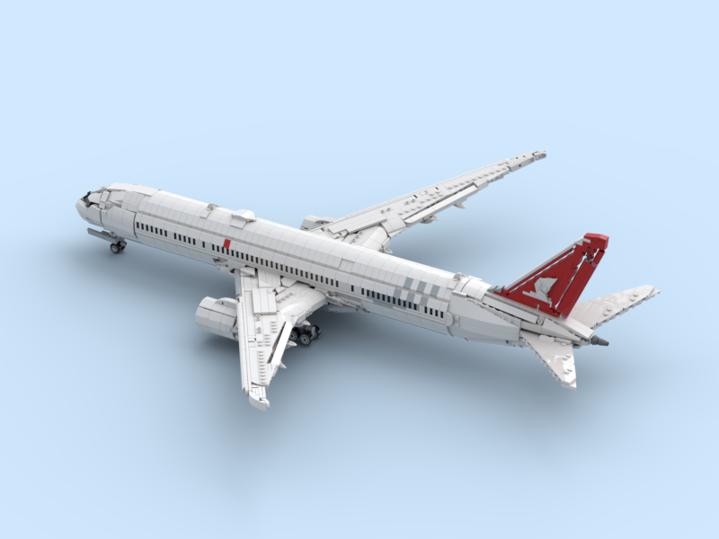 LEGO MOC-249331 Turkish Airlines Boeing 787-9 Dreamliner by