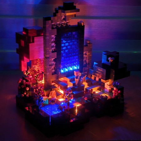 LEGO MOC-183921 MINECRAFT small display LED serises - Breakthrough ...