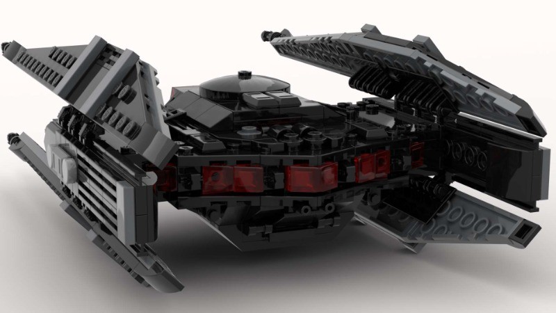 LEGO MOC Tie Silencer (Playscale) by Internet Ham | Rebrickable - Build ...