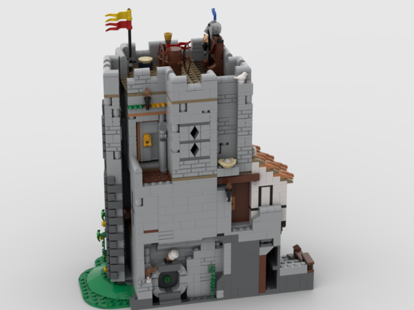 Lego Moc Lion Castle Moc By Parkpolice Rebrickable Build With Lego