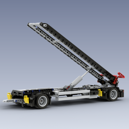 LEGO MOC-146108 Tipping trailer for containers by OldOlneyLego ...
