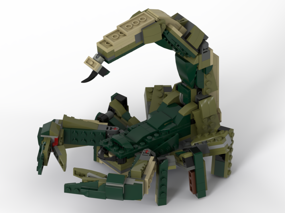 LEGO MOC-225639 31151-scorpion by Magical Bricks | Rebrickable - Build ...
