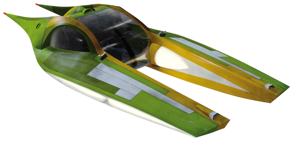 LEGO MOC-246555 75437 Zam Wessel's Koro-2 Airspeeder (AOTC Zam