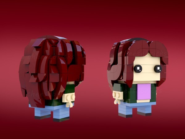 LEGO MOC Mary Jane MJ Brickheadz Foundation for Spider-Man 40670 MOC by ...