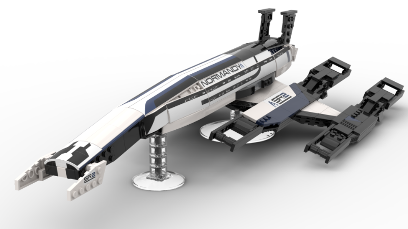 LEGO MOC-173738 SSV Normandy SR2 from Mass Effect 3 by Texta217