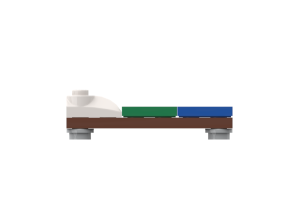 LEGO MOC Bed - Minifig Scaled by RYO Furniture Designs | Rebrickable ...