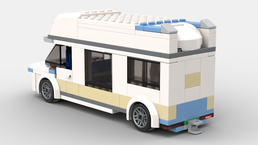 LEGO MOC-247085 Deluxe Camper v02 by The JC1040 | Rebrickable - Build ...