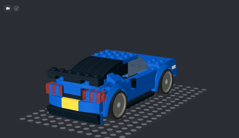 LEGO MOC 2024 ford mustang dark horse lego moc by hafiy | Rebrickable ...