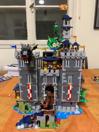 Lego Moc Hightower Castle V2.0 By Matalamaa 