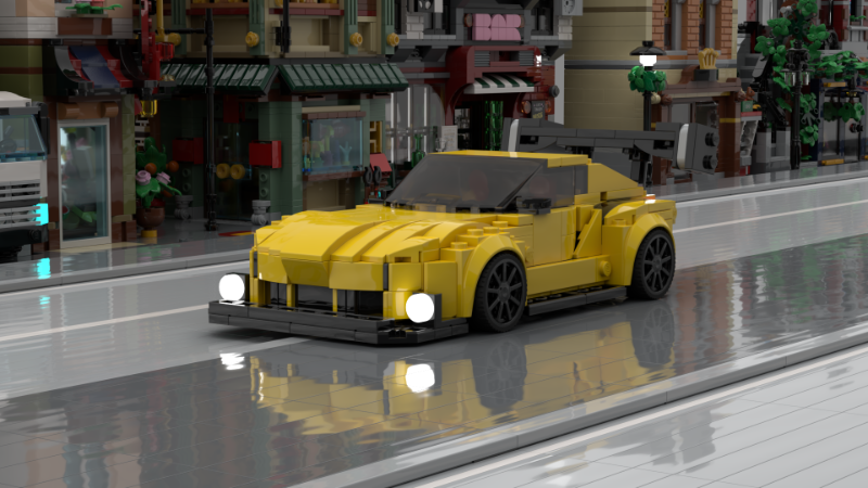 LEGO MOC Supra mk5 widebody by Lx Studios | Rebrickable - Build with LEGO