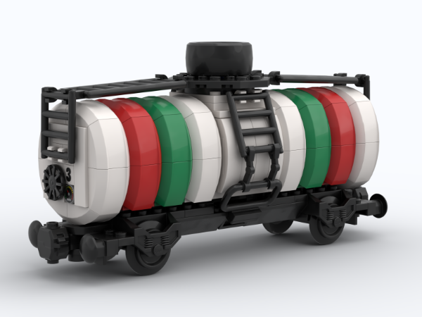 LEGO MOC Train Tank Car, Medium size with 30602 by Galaxy 12 Imports ...