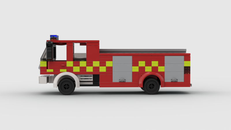 Building Blocks Model Fire Engine Kit main image 1