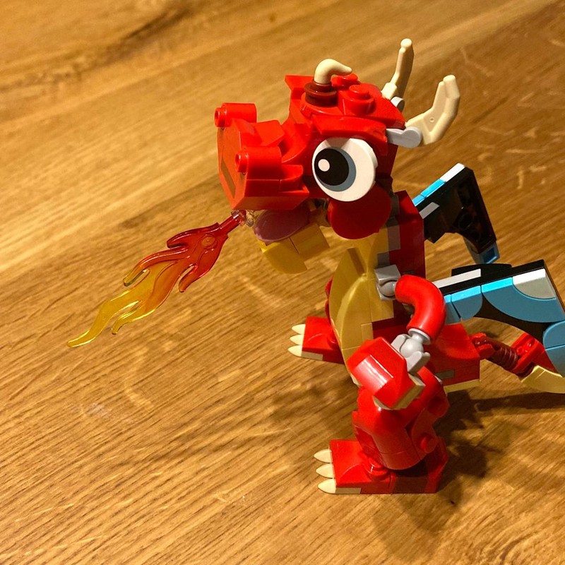 Review: 31145-1 - 3-in-1 Red Dragon | Rebrickable - Build with LEGO