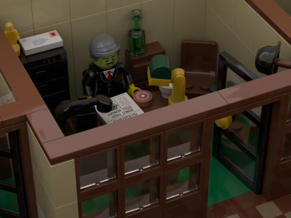 LEGO MOC-161961 Los Angeles Noir LAPD Old Police Station by ...