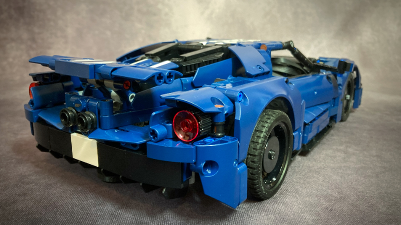 Lego technic mustang built using only lego ford gt 42154 parts. : r/Ford