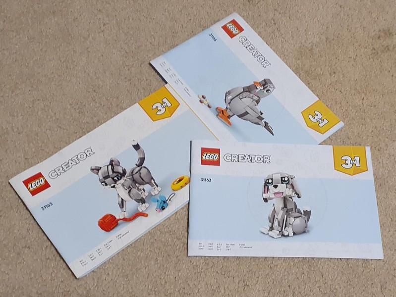 ひつじ Review: 31163-1 - Playful Cat | Rebrickable - Build with LEGO