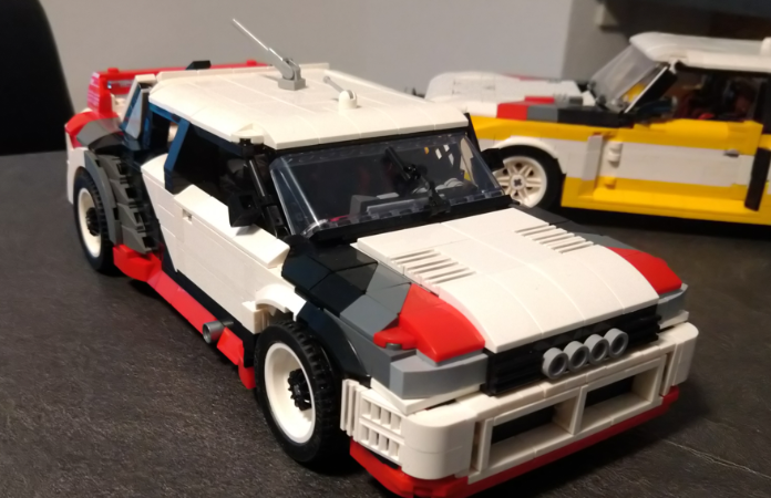 Lego Moc 1:18 Audi 90 Imsa Gto By Double U Bricks 