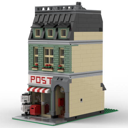 LEGO MOC Free & Modular Post Office by Hannas.Beverly.Bricks ...