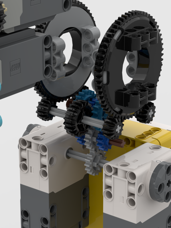 LEGO MOC-253928 6 Axis Robotic Arm mk5 by glaysche | Rebrickable