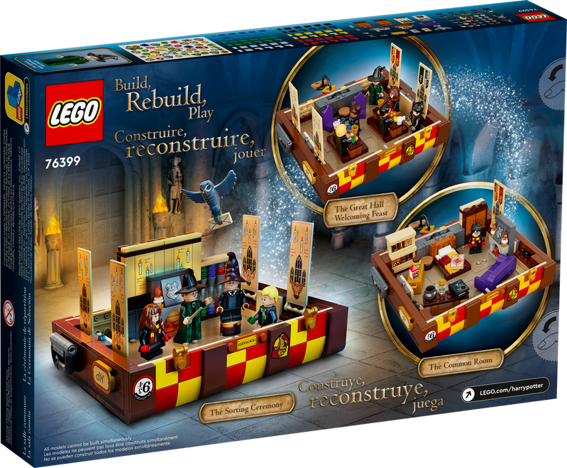 Review: 76399-1 - Hogwarts Magical Trunk | Rebrickable - Build