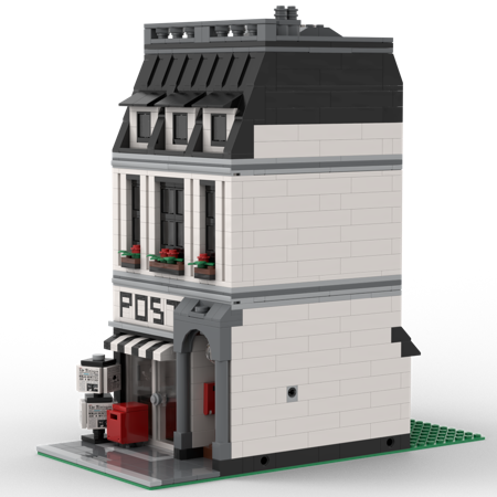LEGO MOC MILS Street (32x32) Straight with two parking places by  Hannas.Beverly.Bricks