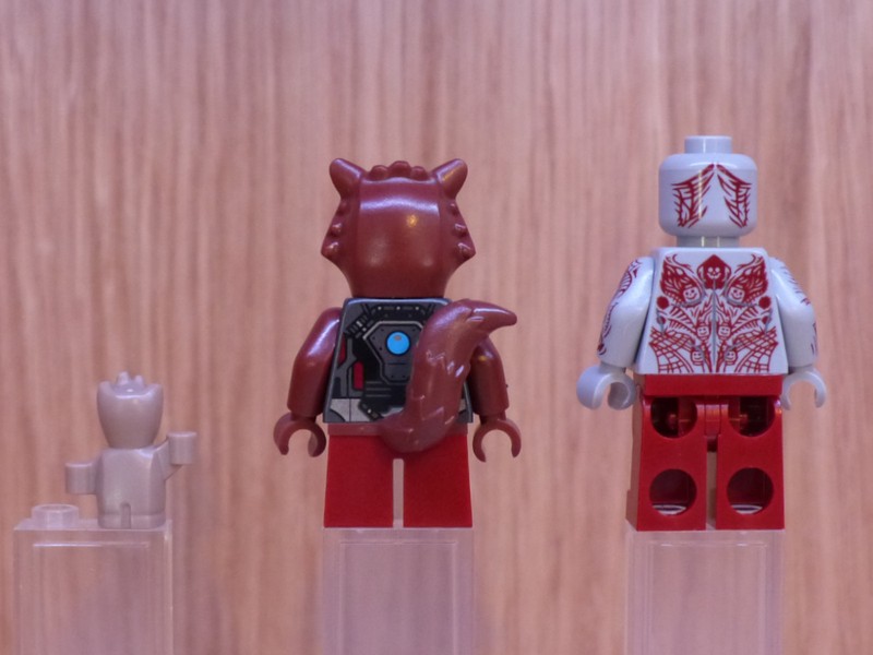 イモリのミュール LEGO Marvel Super Heroes 76286 The Milano Spaceship review