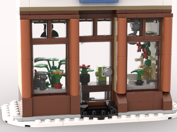 LEGO MOC Plant shop and art studio by EVA001 | Rebrickable - Build with ...