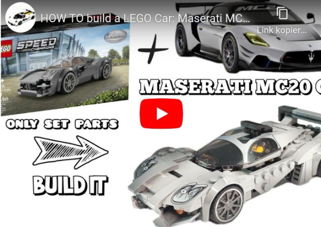 LEGO MOC 76915 Maserati MC20 GT2 by Lovestone | Rebrickable 