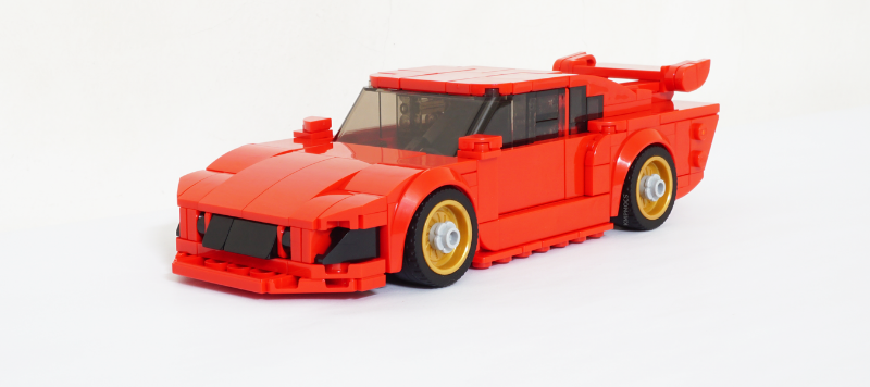 LEGO MOC Porsche 935 K3 by KMPMOCS | Rebrickable - Build with LEGO