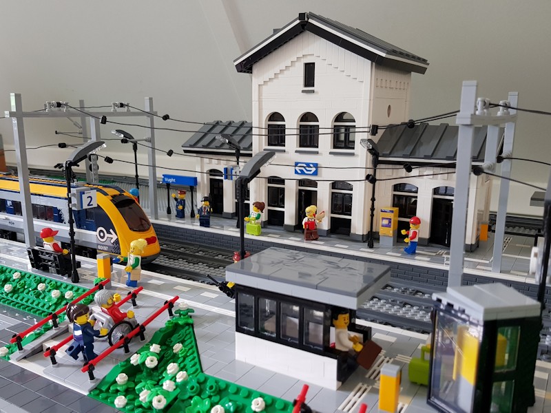 LEGO MOC-76805 Overhead Wire Double Track by vanderlegofan ...