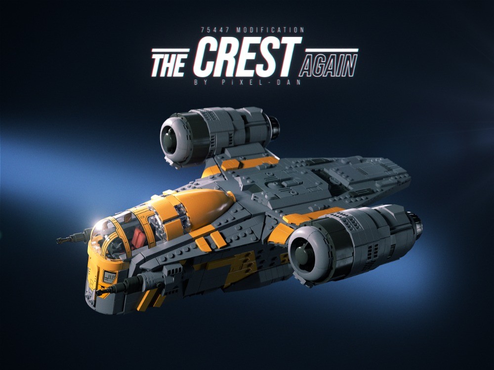 たあページ LEGO MOC-240394 PiXEL DAN's THE CREST – a 75292 Playscale UCS