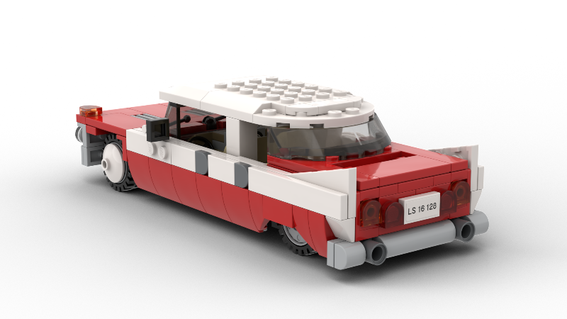 LEGO MOC 1960s classic sedan by XenorMV | Rebrickable - Build with LEGO