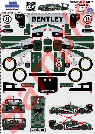 LEGO MOC-142668 Bentley EXP Speed 8 by Mattsbrickmocs