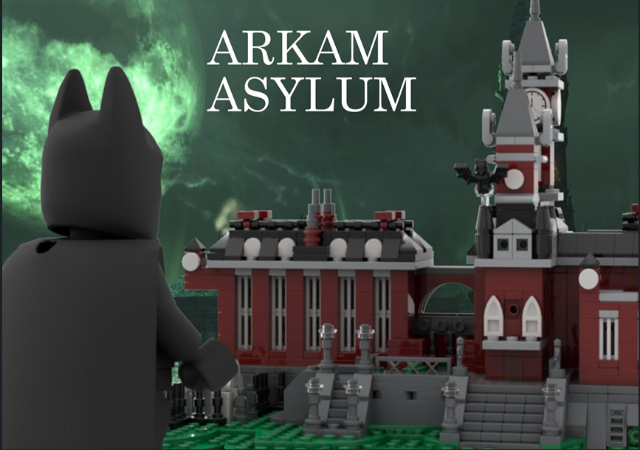 LEGO MOC-202156 Arkham Asylum - Arkham Mansion by Double_U_Bricks ...