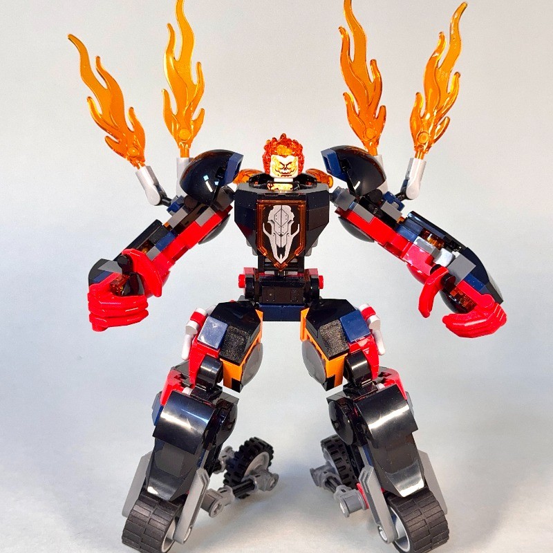 LEGO MOC-261117 Ghost Rider Mech by anderson_brick_art | Rebrickable ...