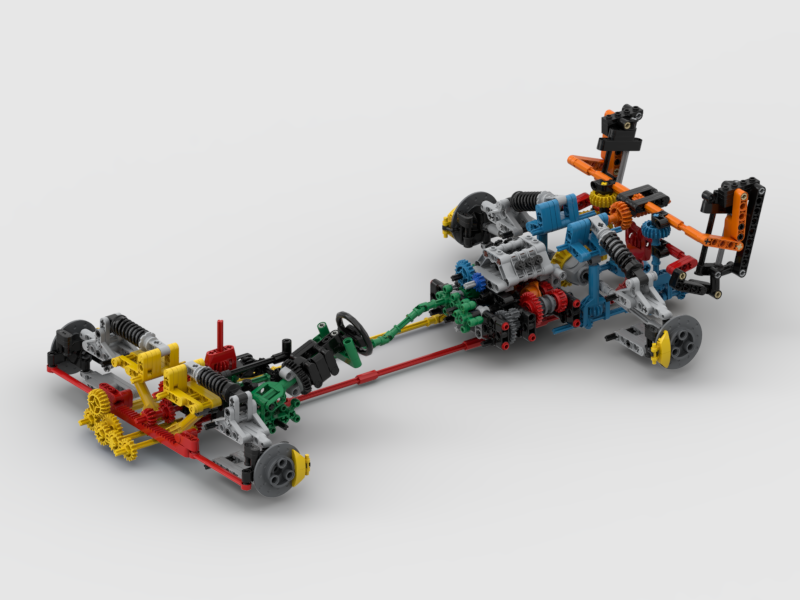 LEGO MOC-252848 FERRARl F80 1:8 scale by Antoine11 | Rebrickable
