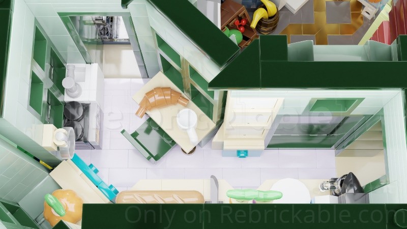 LEGO MOC-158634 Millennium Square (Inverse Corner Modular Building) by ...