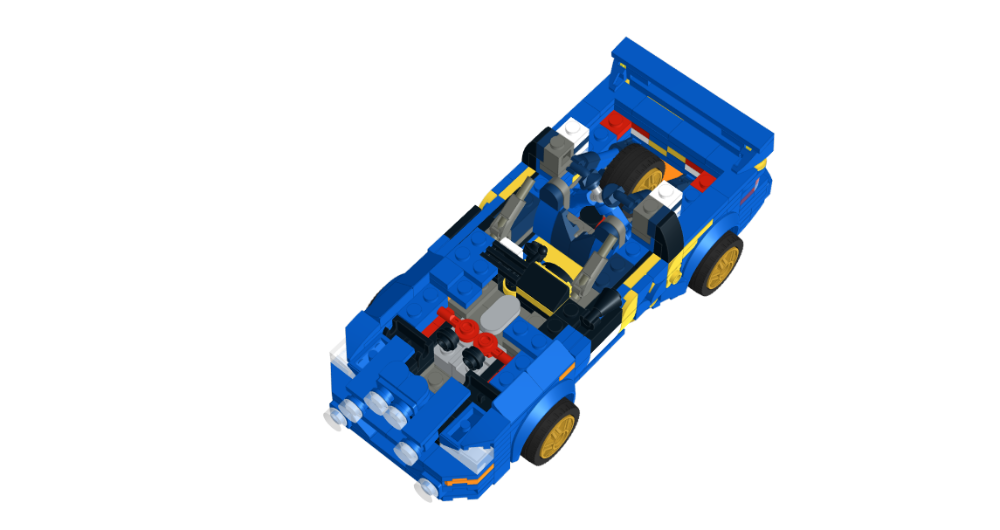 LEGO MOC-214738 Subaru Impreza'99 FINLAND Rally / Kankkunen's Impreza ...